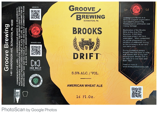 Brooks Drift Commemorative Sticker